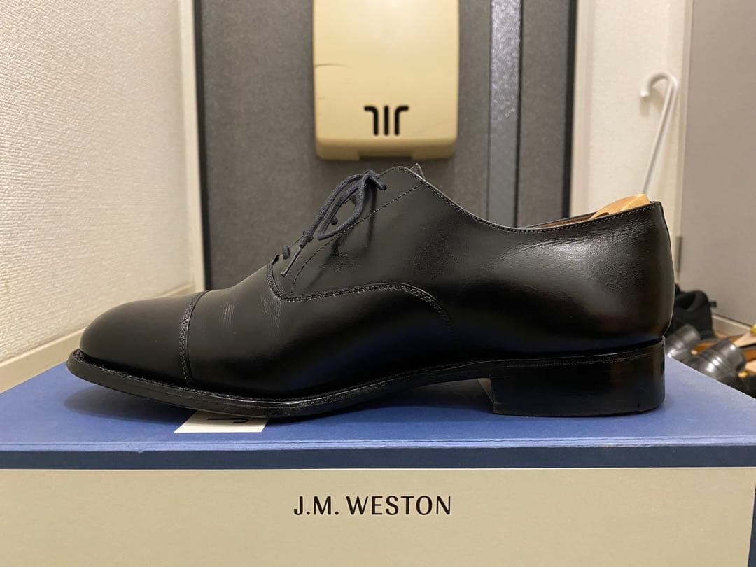 靴 J.M.WESTON / 300 / Cap toe oxford / 6.5F