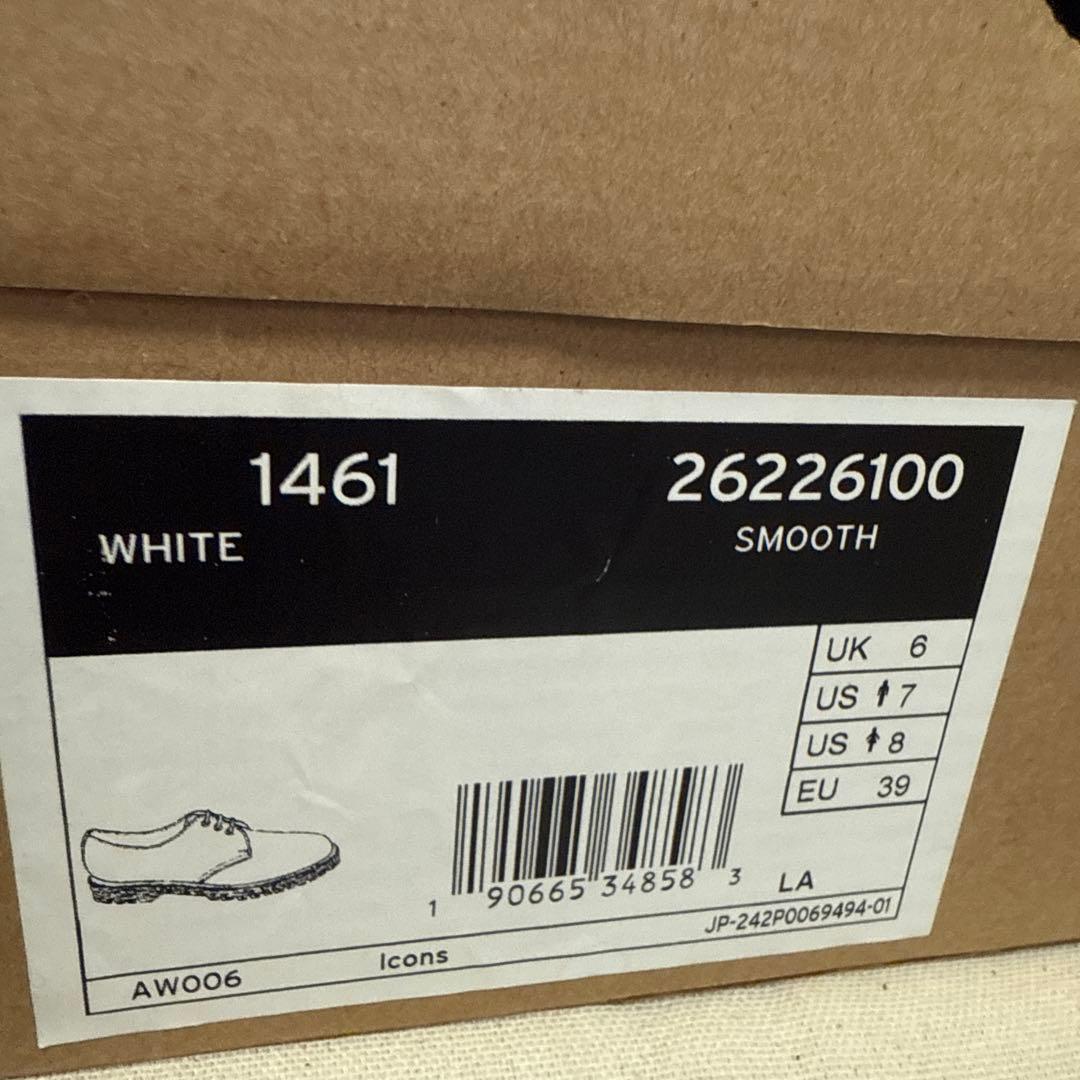 美品ドクターマーチン3ホール UK6 25cm 1461 25.5cm