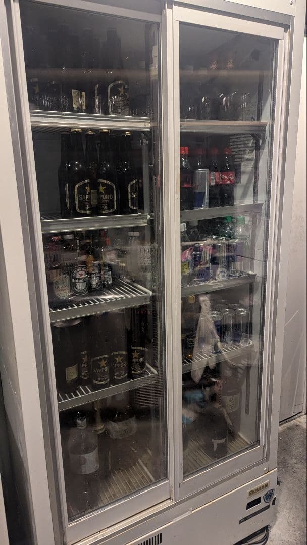 DAIWA 二重扉冷蔵庫 300W 5段棚 DAIWA 二重扉冷蔵庫 300W 5段棚