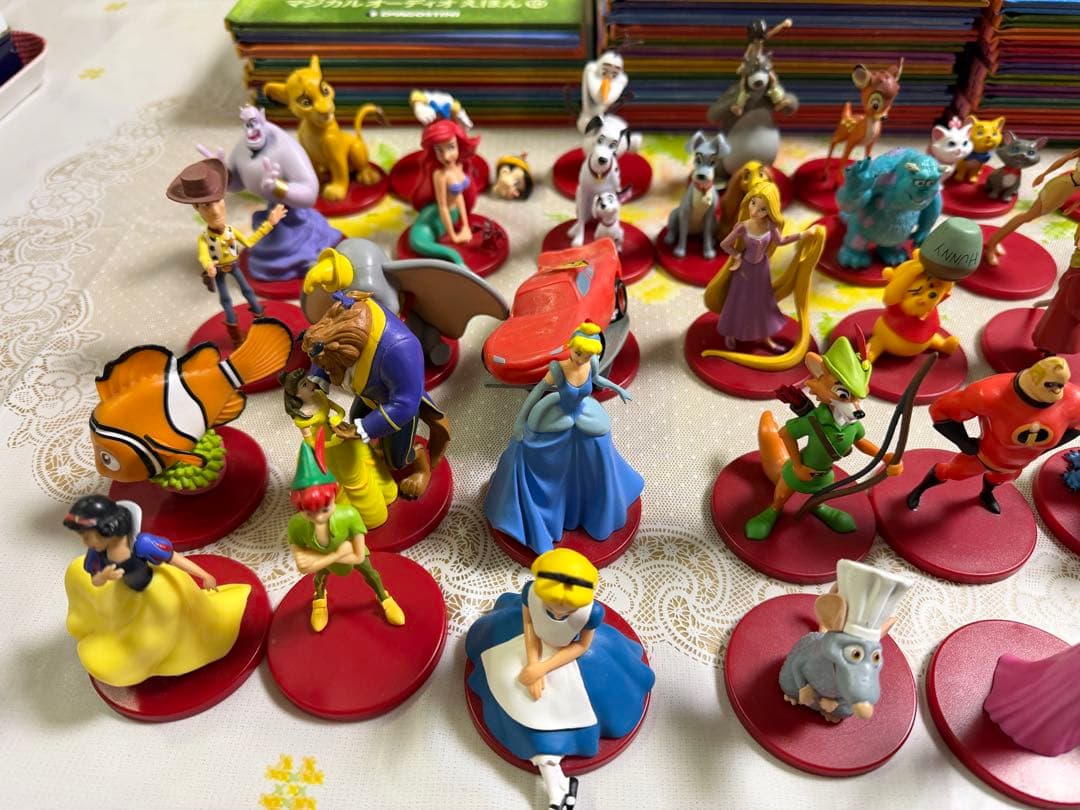 再出品 ディズニーマジカルオーディオ絵本1〜37巻フィギュア37体