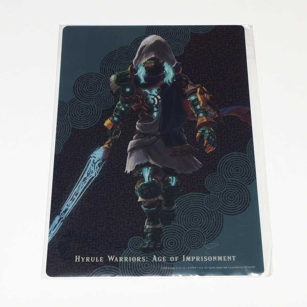 新品】ゼルダ無双 封印戦記 TREASURE BOX特典 A4クリアシート2枚