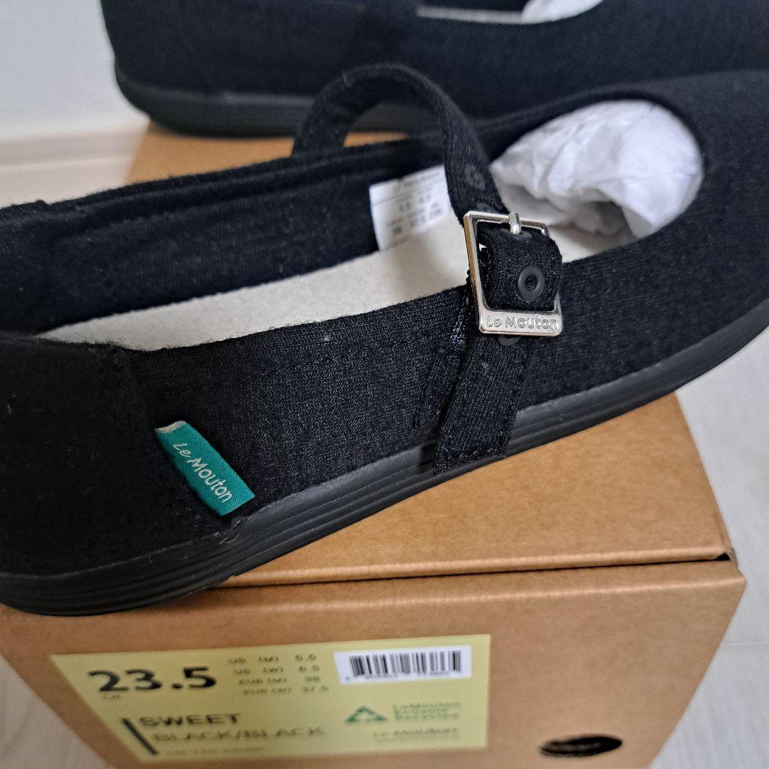 もえもえです　LeMouton Sweet 23.5cm ブラック