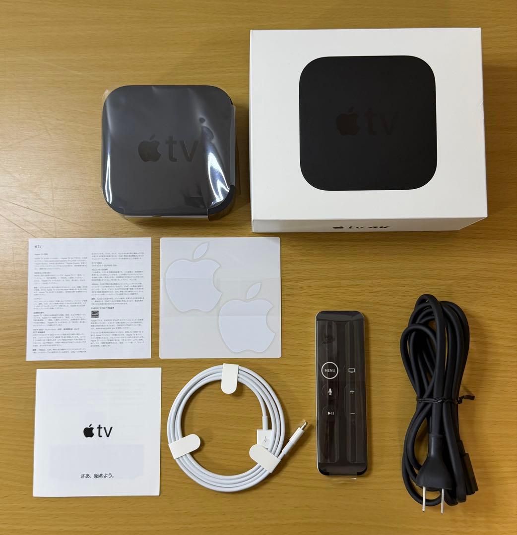 付属完備 AppleTV 4K 第5世代 32GB MQD22J/A A1842 Apple Apple TV 4K MQD22J/A A1842 32GB TV OS16.2 A10X Fusion