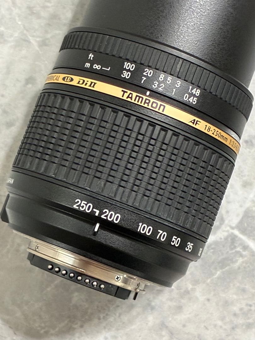 ⭐️外観美品⭐️TAMRON 18-250mm F3.5-6.3 MACROニコン用