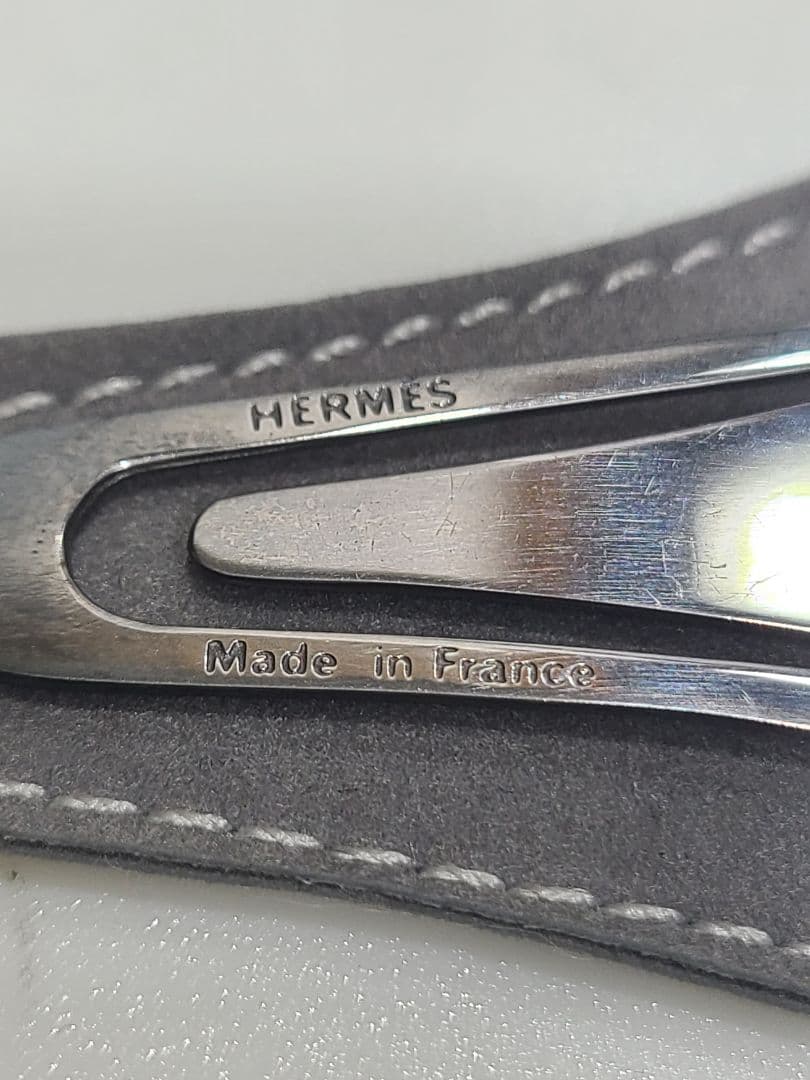 エルメス シュヴァル ホース ルーペ マネークリップ ブックマーク