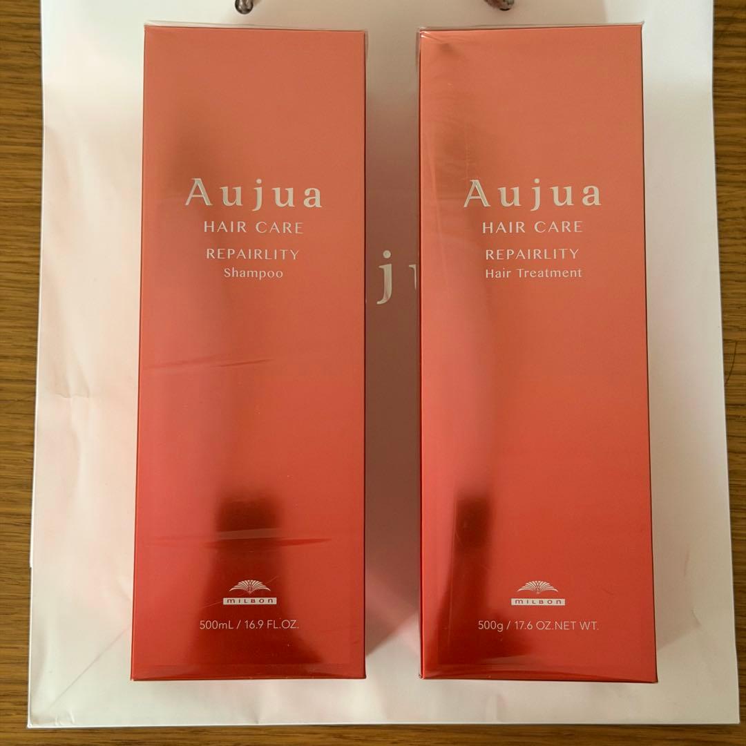 Aujua Repairity シャンプー＆トリートメント セット オージュア リペアリティ シャンプー 250mL(250mL オージュア リペア