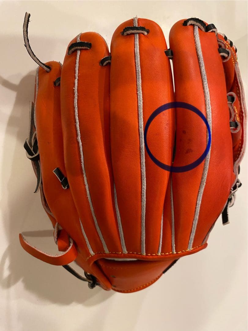 玉澤（タマザワ） ヒーローズ 軟式 内野手用 Dオレンジ TG-OR815