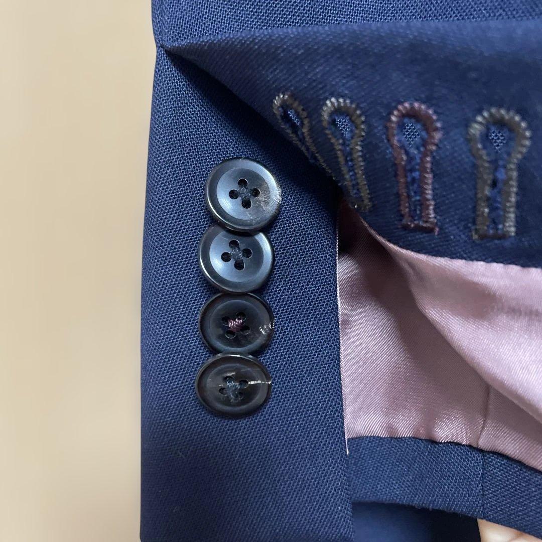 Paul Smithパリコレ出品作ネイビー ダブルブレスト スーツ