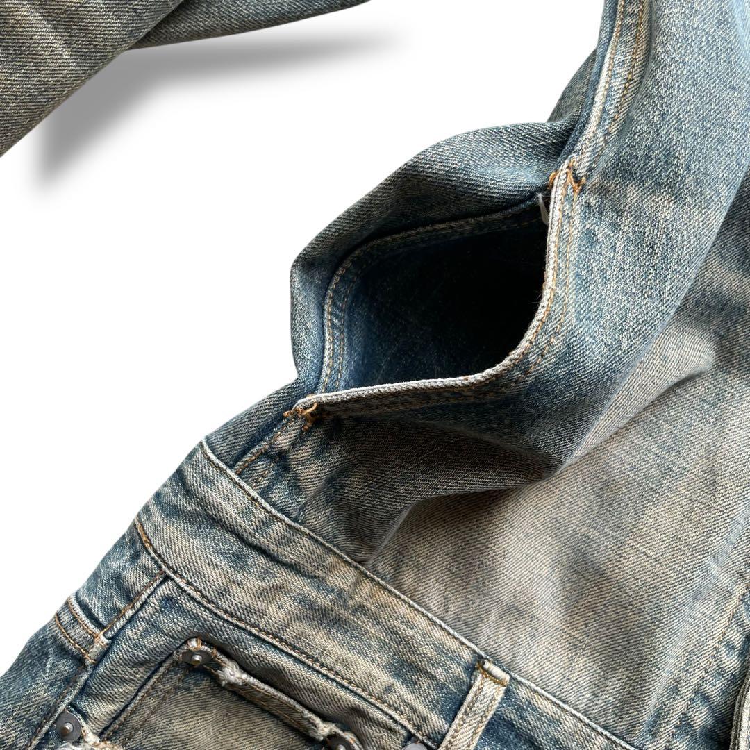 アディクトクローズ USED加工 デニム ジャンプスーツ オールインワン