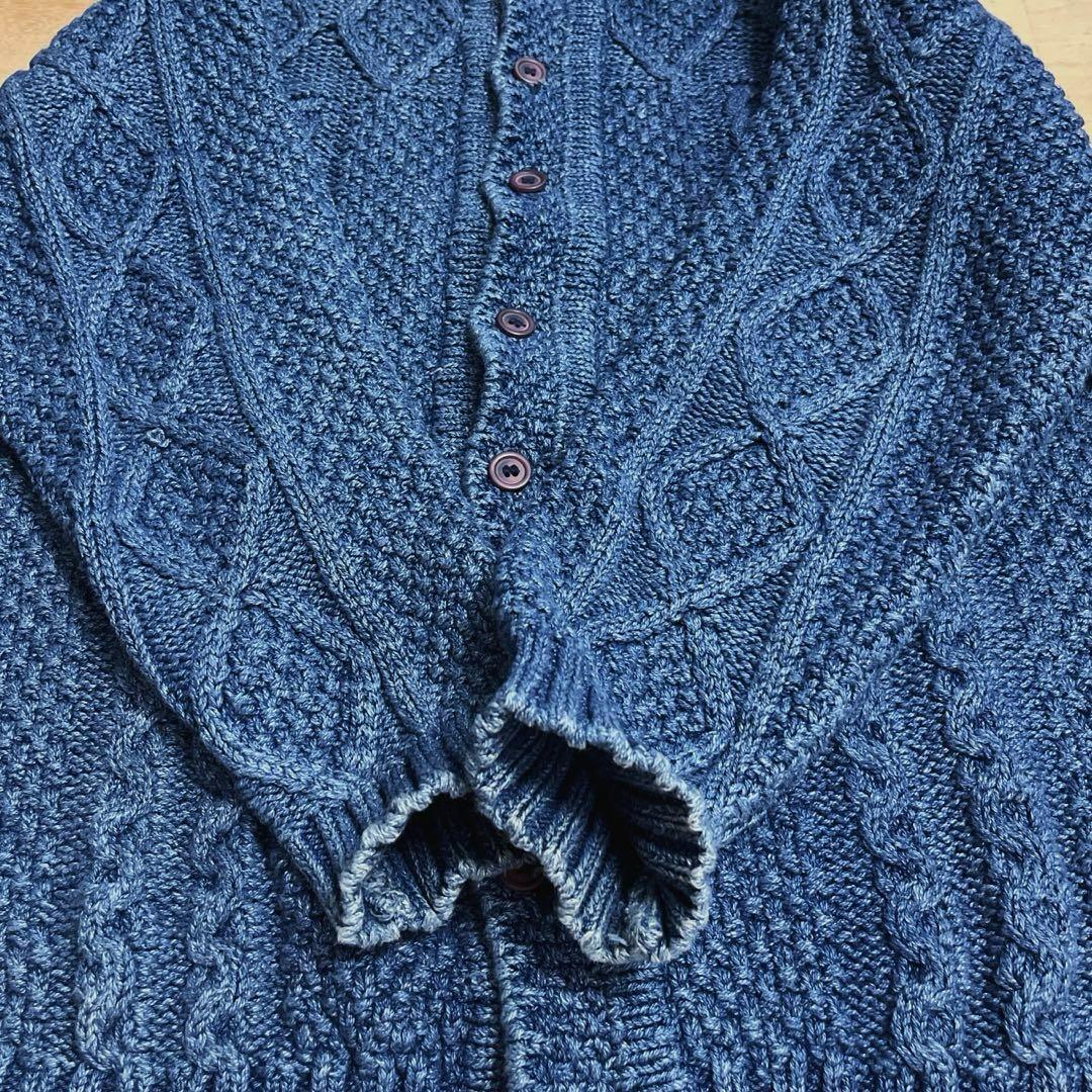 90s Original Blue インディゴニット 藤原ヒロシ - メルカリ