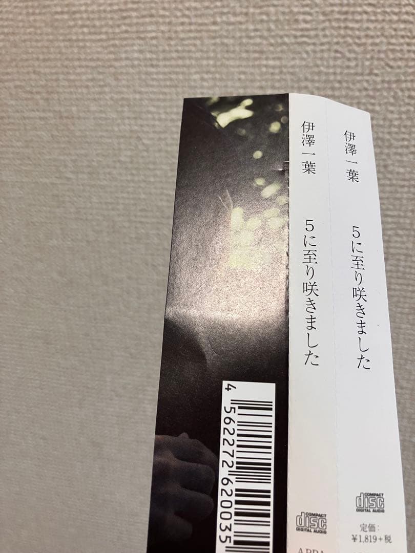 5に至り咲きました 伊澤一葉 邦楽CD