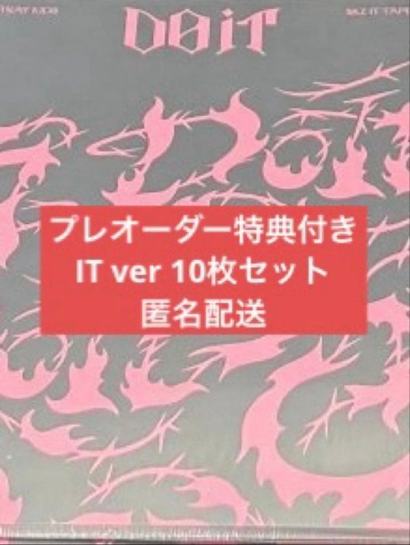 Stray Kids スキズ DO IT IT ver 新品未開封 10枚セット PRE-ORDER] STRAY KIDS - SKZ IT TAPE 'DO IT' [ACCORDION VER