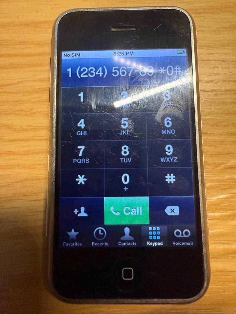 iPhone 2G 日本未発売 8GB 初代iPhone 第1世代 A1203 - メルカリ