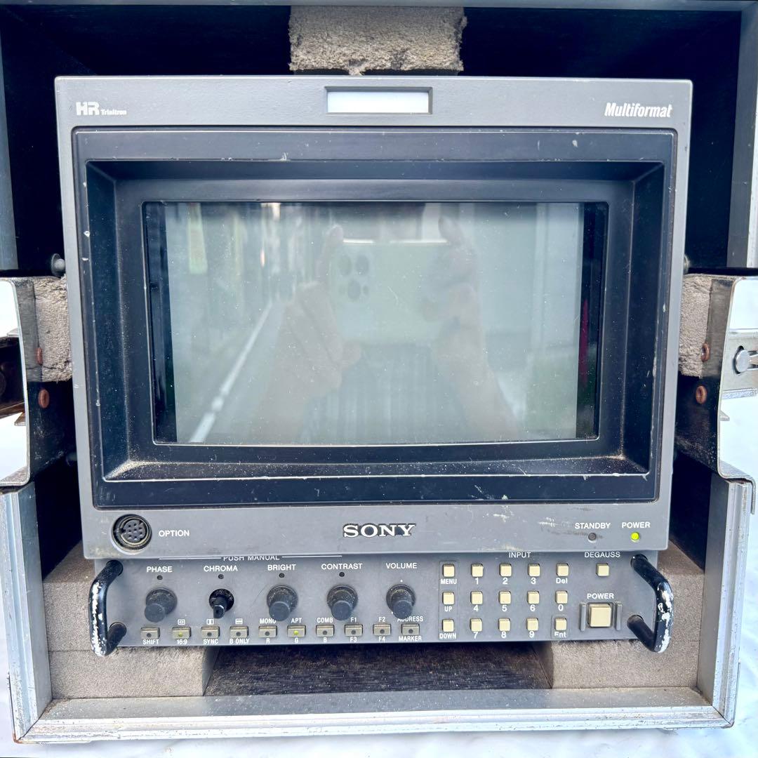 SONY 放送用 9型 HDマスターモニター BVM-D9H5J 電源&ケース付 - メルカリ