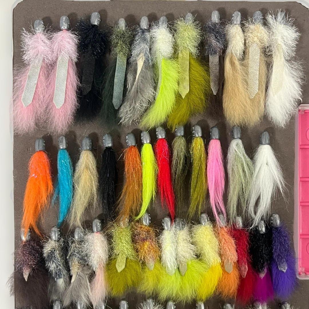 ケ*パ様 【迅速配送】ハートデザイン フェザールアー 1.5g 各種 47個 ケ