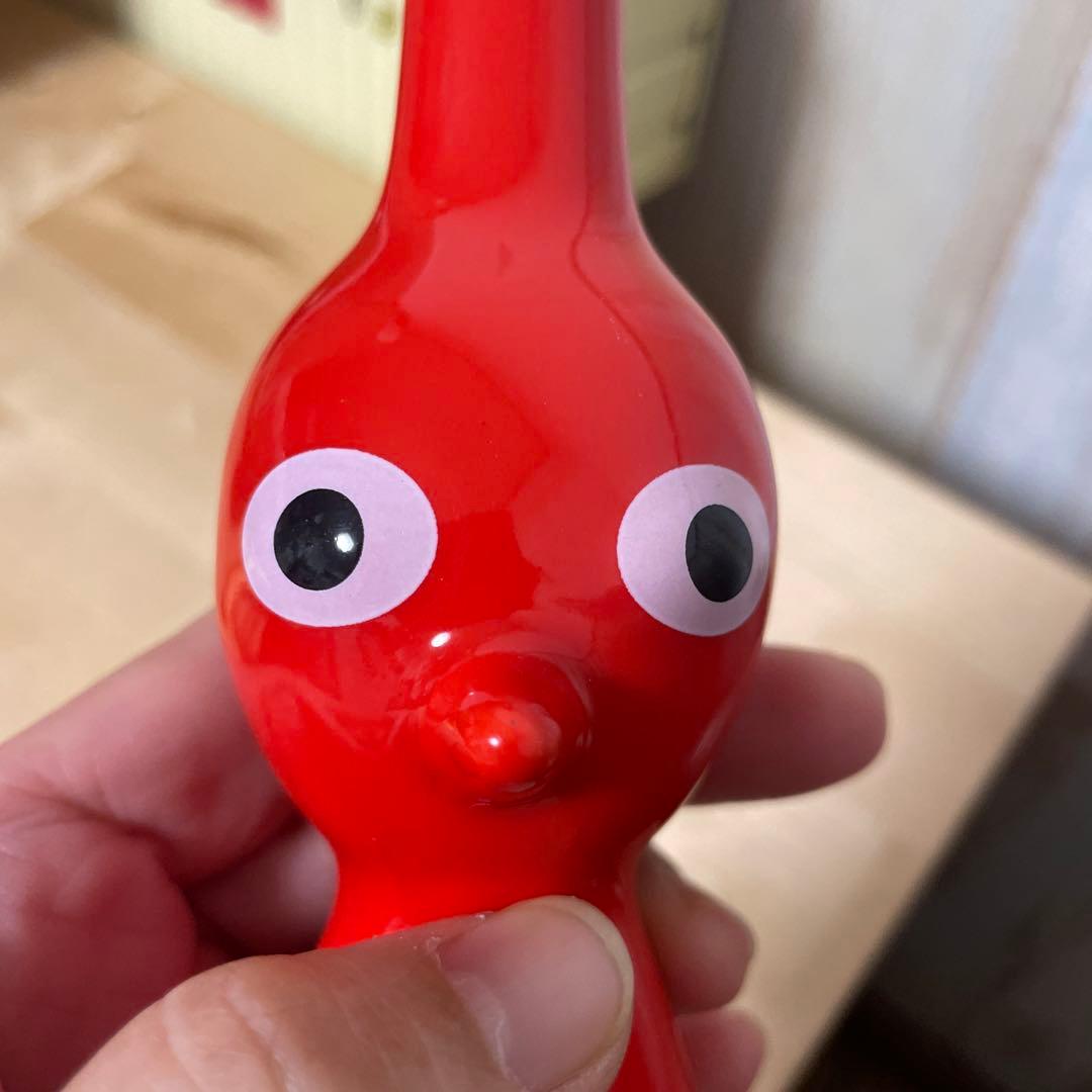 赤ピクミン フラワーベース一 輪挿し 花瓶 PIKMIN ニンテンドー 任天堂