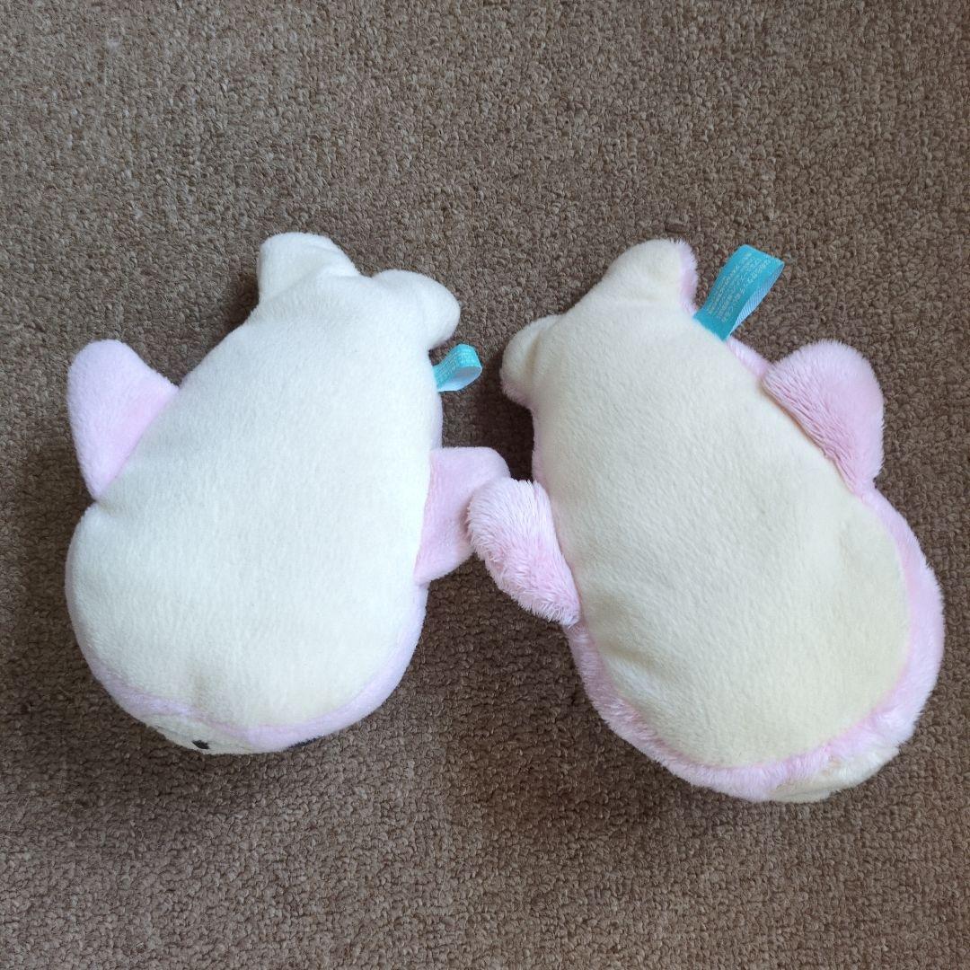 サンエックス まめゴマ ぬいぐるみ さくらゴマ ピンク 平成レトロ