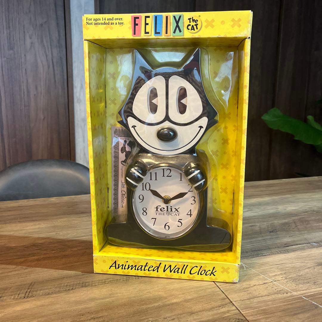 新品未使用　フィリックス・ザ・キャット 振り子時計 掛け時計 FELIX フィリックス・ザ・キャット 掛け時計 振り子時計 キャラクター