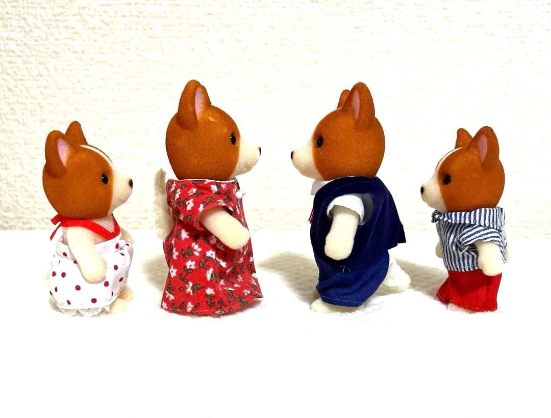 シルバニアファミリー⭐️コーギー オープンハンド 海外版 Flair