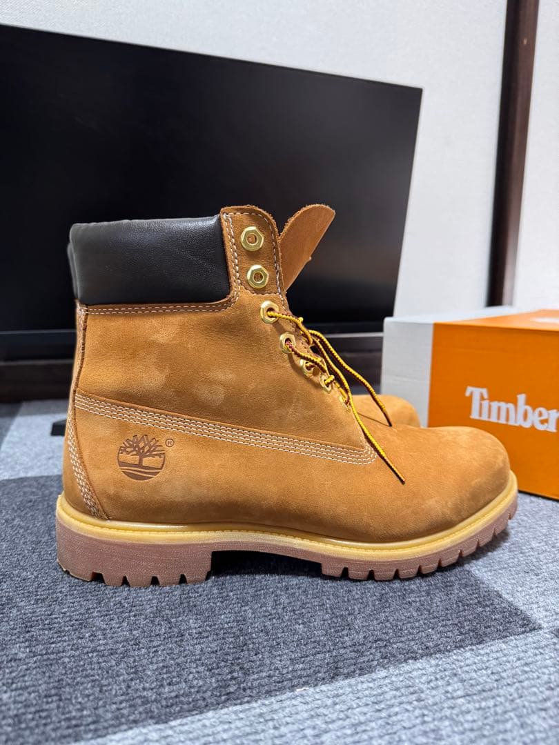 Timberland ブラウン ワークブーツ