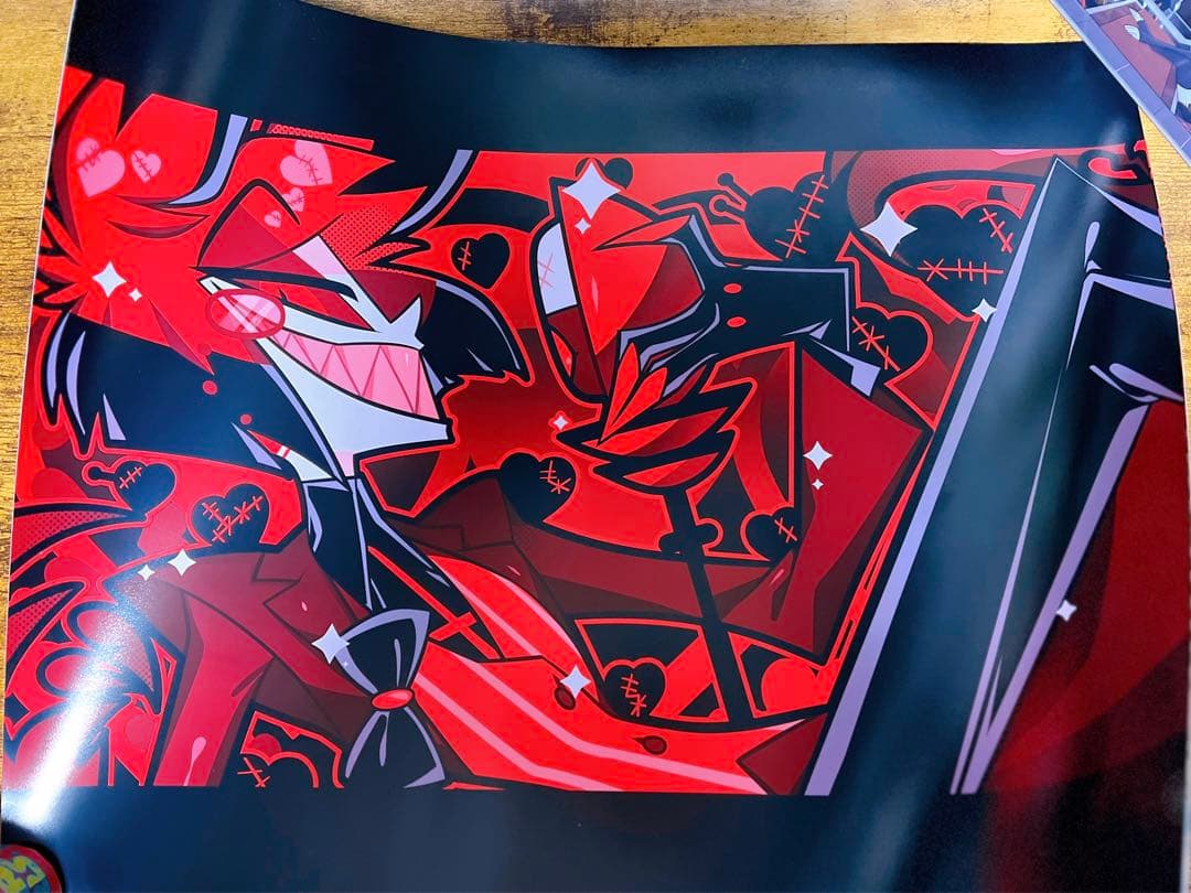 ハズビン・ホテル アラスター バレンタイン限定ポスター - メルカリ