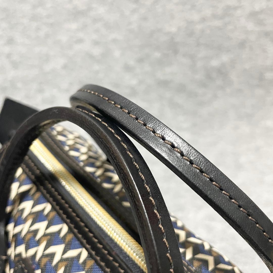 専用】 ロベルタピエリ ミニボストン 2way PVC × レザー 黒 - メルカリ