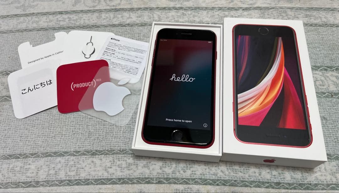美品iPhone SE 第2世代　64GB PRODUCT (RED) Amazon.com: Apple iPhone SE (2nd Generation), 64GB, Red - Unlocked