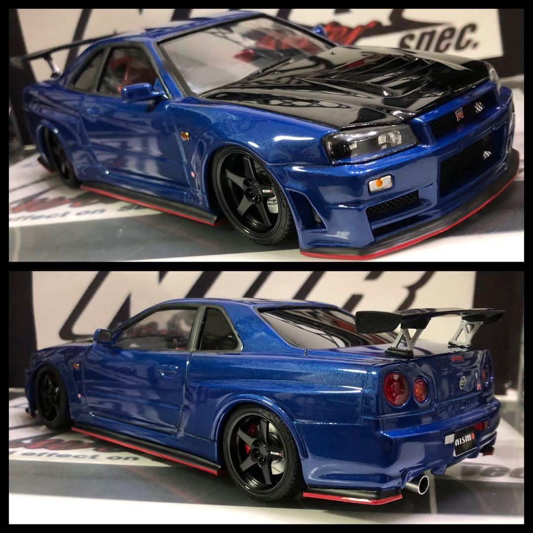 NO.164 1/24 スカイラインR34 GT-R nismo Z-tune - メルカリ
