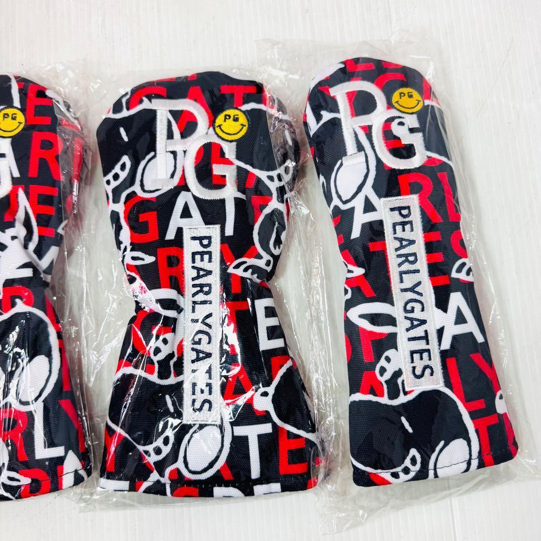 新品】PEARLY GATES スヌーピー ヘッドカバー 4個セット - メルカリ