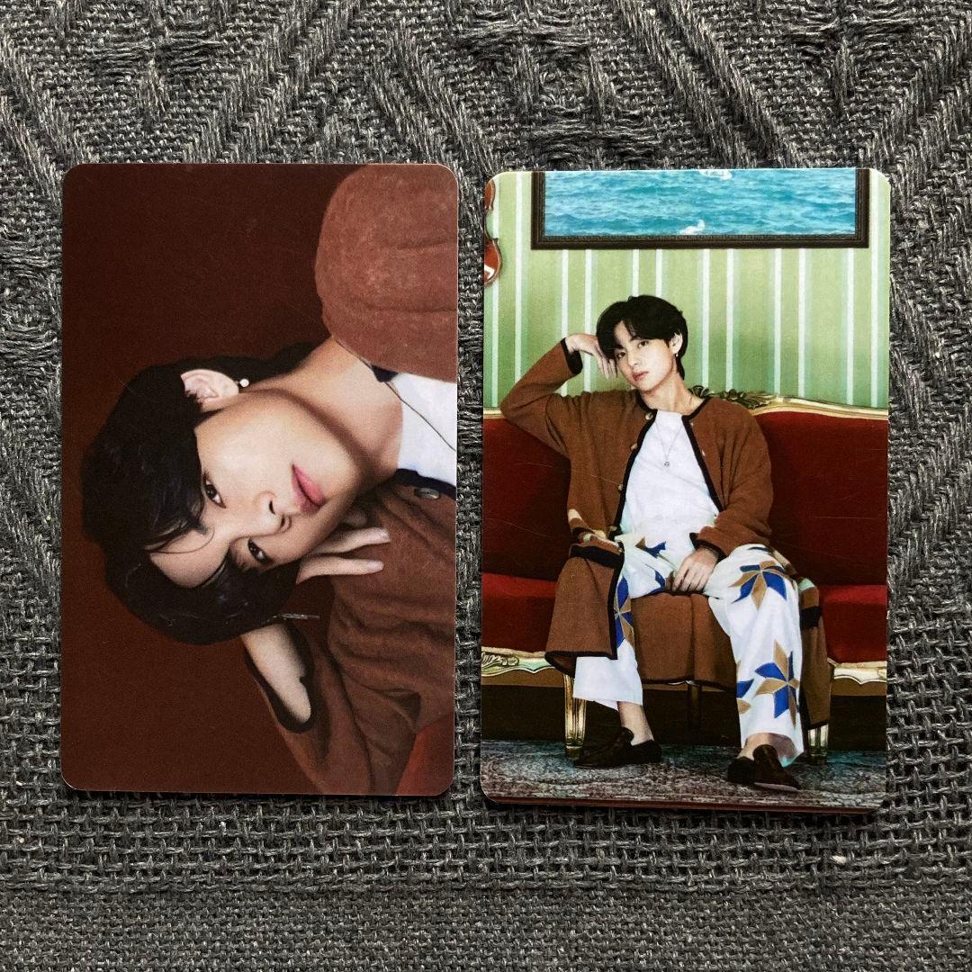 テヒョン 韓国限定 BTS BE 未公開 ラキドロ トレカ2枚 BTS 韓国 限定 BE 未公開 テヒョン テテ ラキドロ トレカ 2枚 BTS BE未