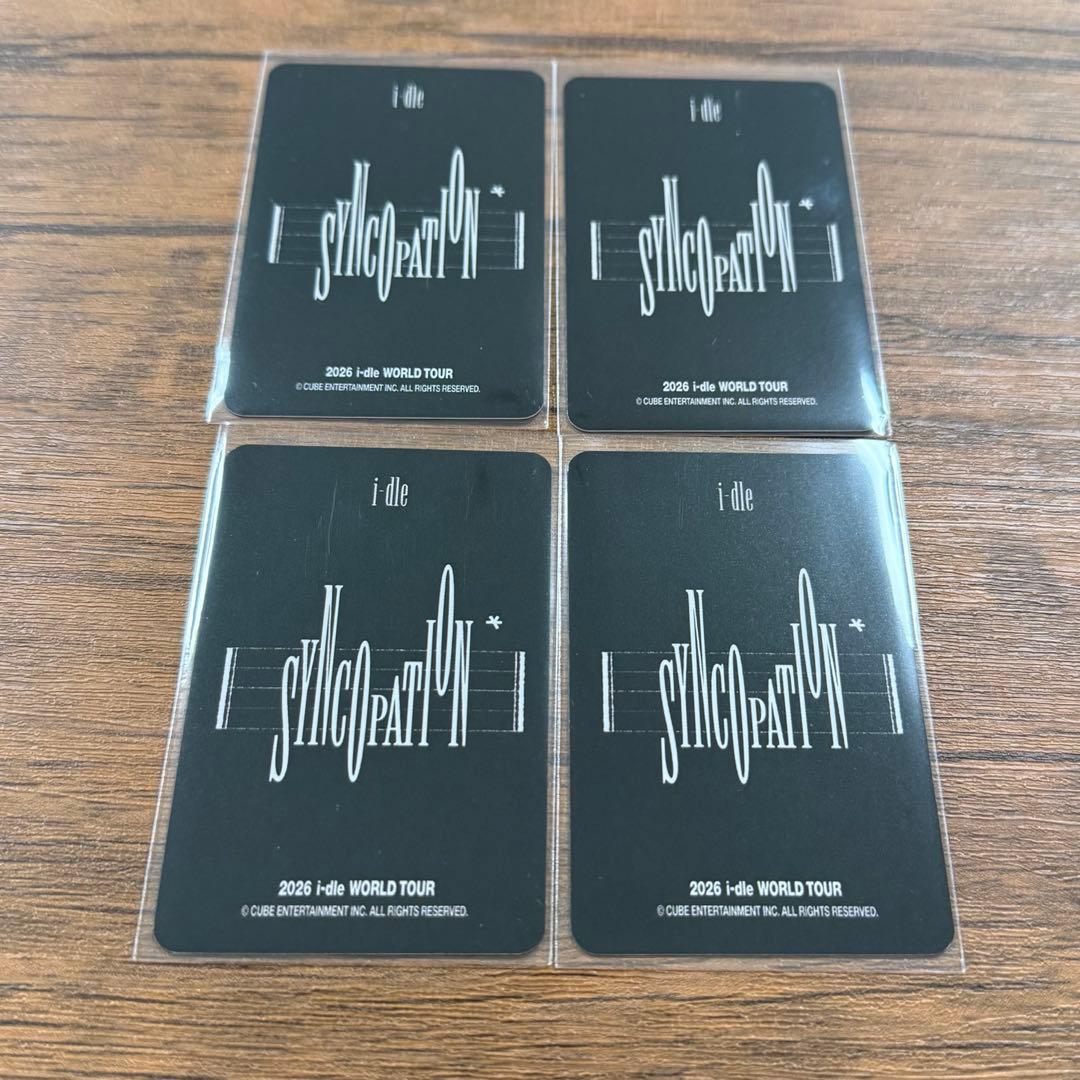 idle シュファ トレカ セット ソウルコン Syncopation セット - メルカリ