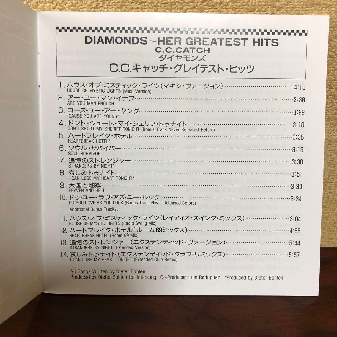 CD☆C.C.CATCH／ダイヤモンズ／グレイテスト・ヒッツ／C.C.キャッチ