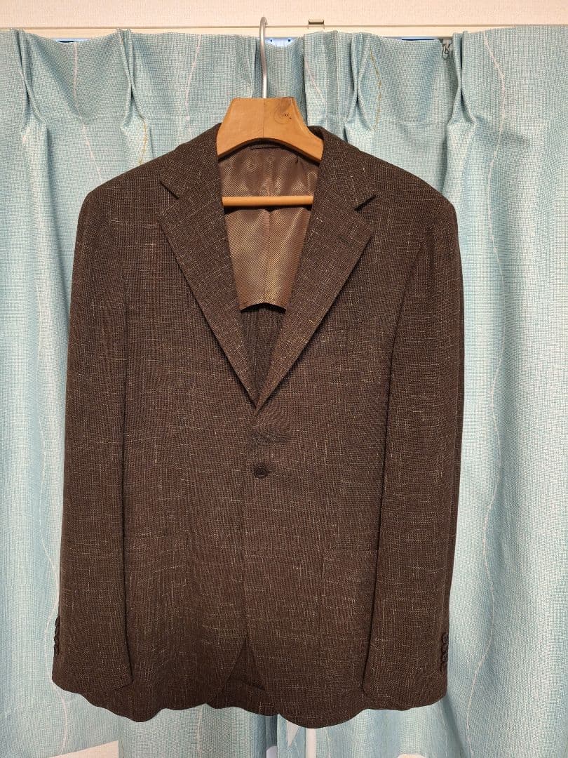 BEAMS F Loro Piana 3ミックスジャケット ブラウン サイズ50 SALE！BEAMS F ＜LORO PIANA＞ブラウンジャケット｜ビームス 熊本｜BEAMS