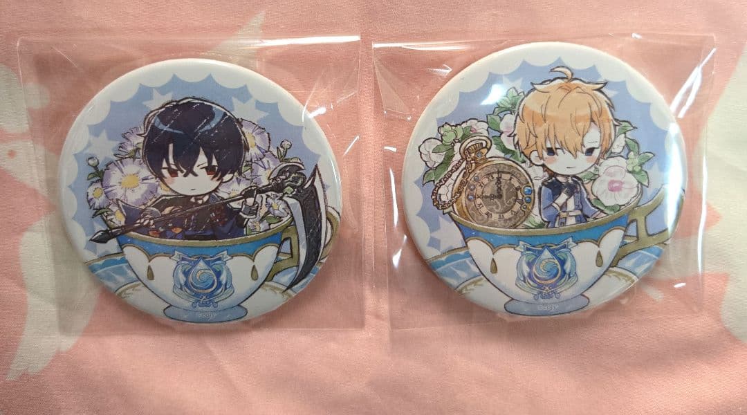 まほやく グラフアート 缶バッジ ヒースクリフ＆シノ - メルカリ