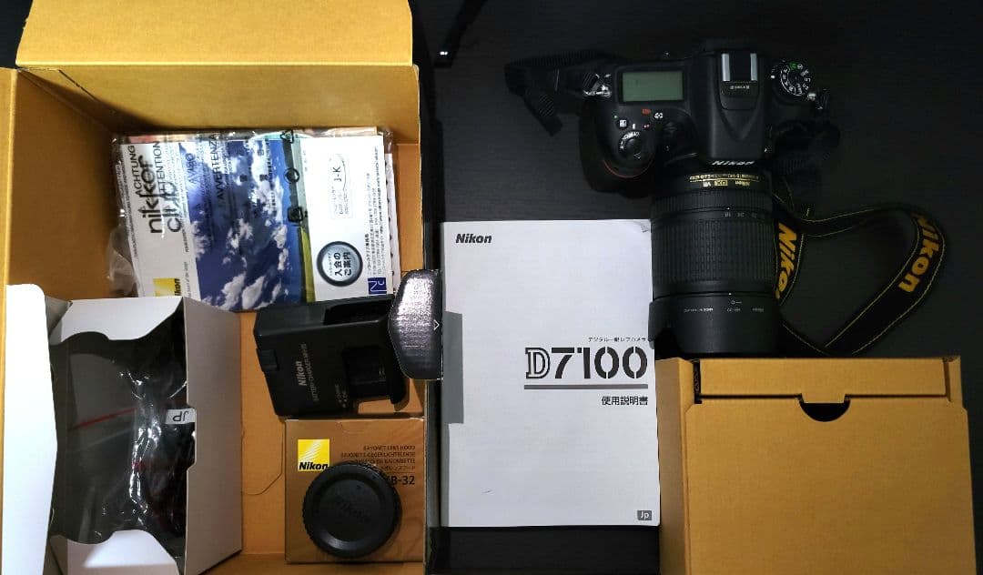 美品】Nikon D7100 VR 18-105mmキット【元箱付き】