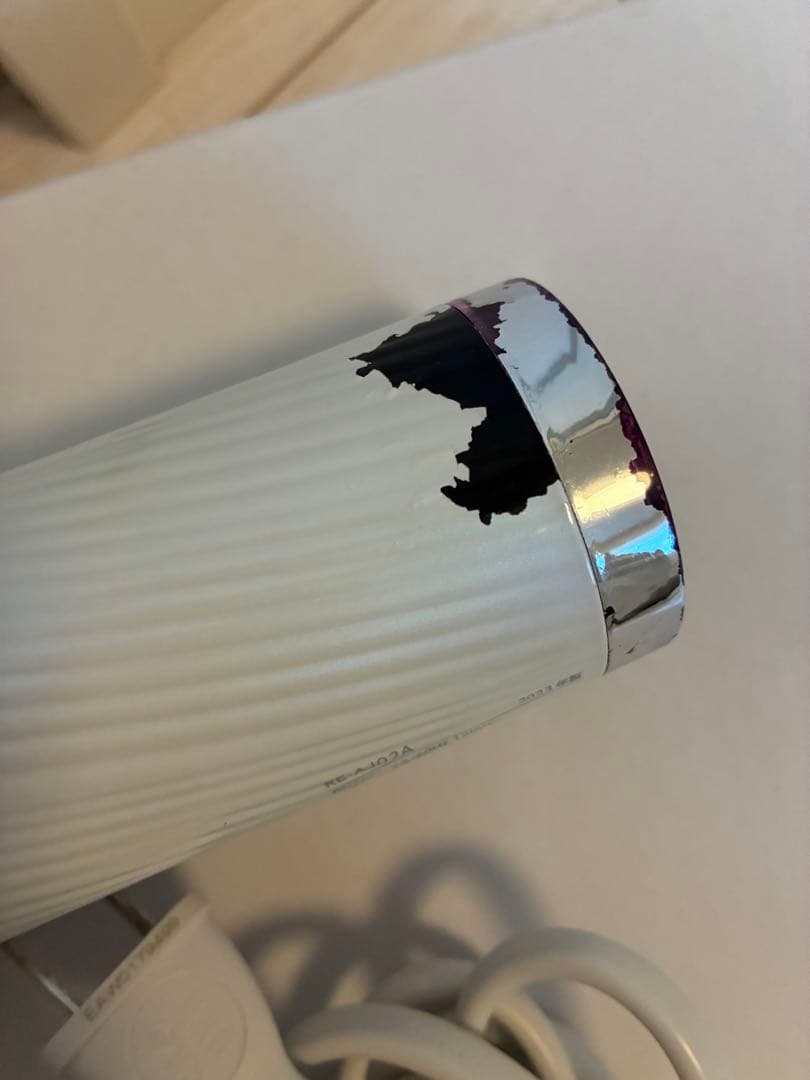 ジャンク品】ReFa ホワイト ヘアドライヤー - メルカリ