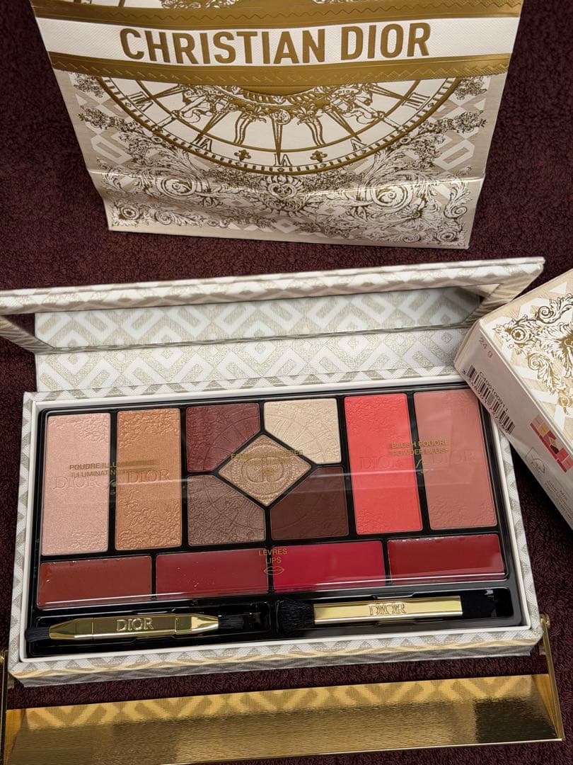 CHRISTIAN DIOR アイシャドウパレット用ボックス 新色追加 】 ディオール アイシャドウ サンク クルール クチュール