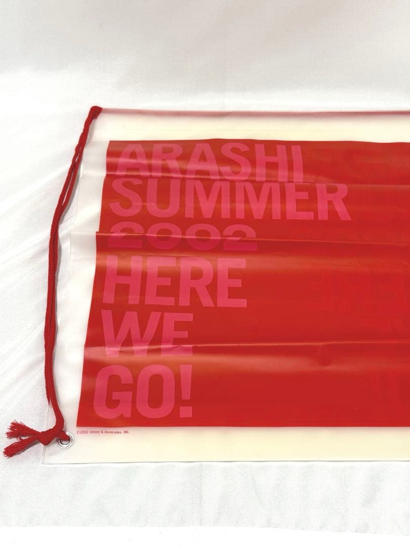 嵐 HERE WE GO 2002 公式グッズセット - メルカリ