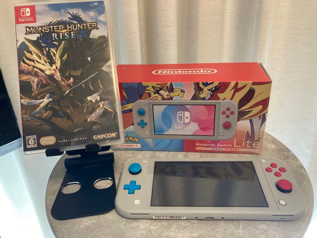 【すぐにプレイ可能❗️】 switch lite ポケモン ＋モンハンライズ Amazon.co.jp: カプコン モンスターハンターライズ サンブレイクセット