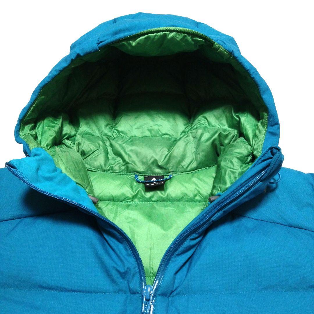 mont-bellモンベル パーマフロストライトダウンパーカ Sブルー - メルカリ
