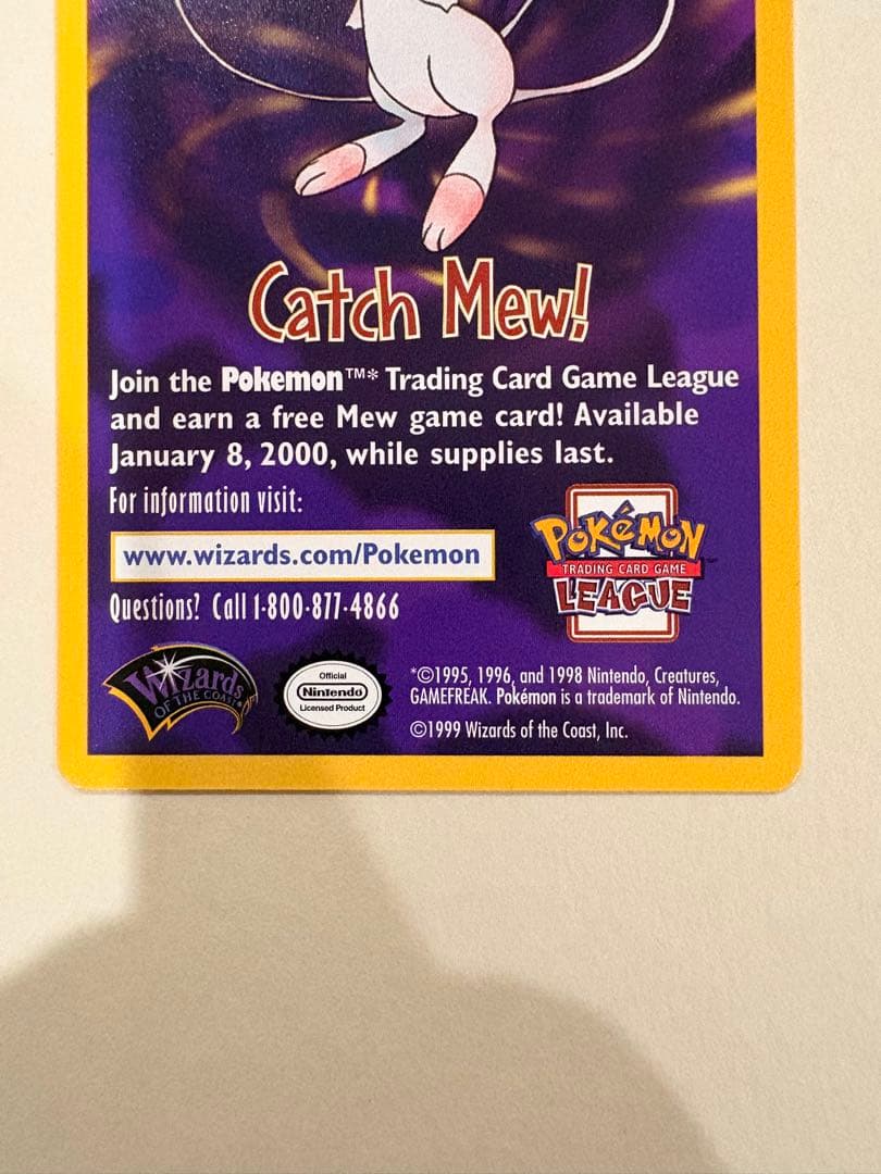 詳細は説明欄に！】 ミュウ mew ポケモンカード 英語版プロモ2種