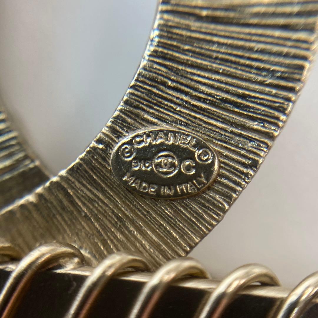 美品 シャネル CHANEL ココマーク ラインストーン ヘアコーム B15C