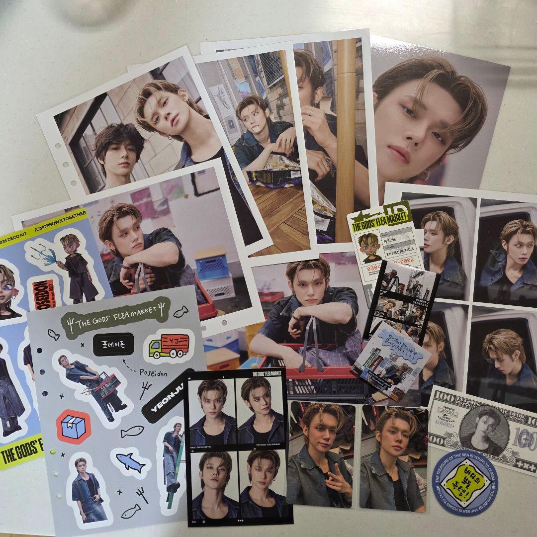 txt デコキット 2026 ヨンジュン セット - メルカリ