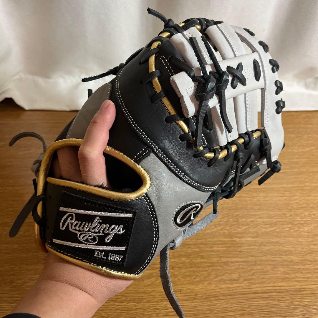 ローリングス HOH GR2HMM53 一般軟式 ファーストミット 極美品 Rawlings（ローリングス） 軟式 ファーストミット 一塁手用