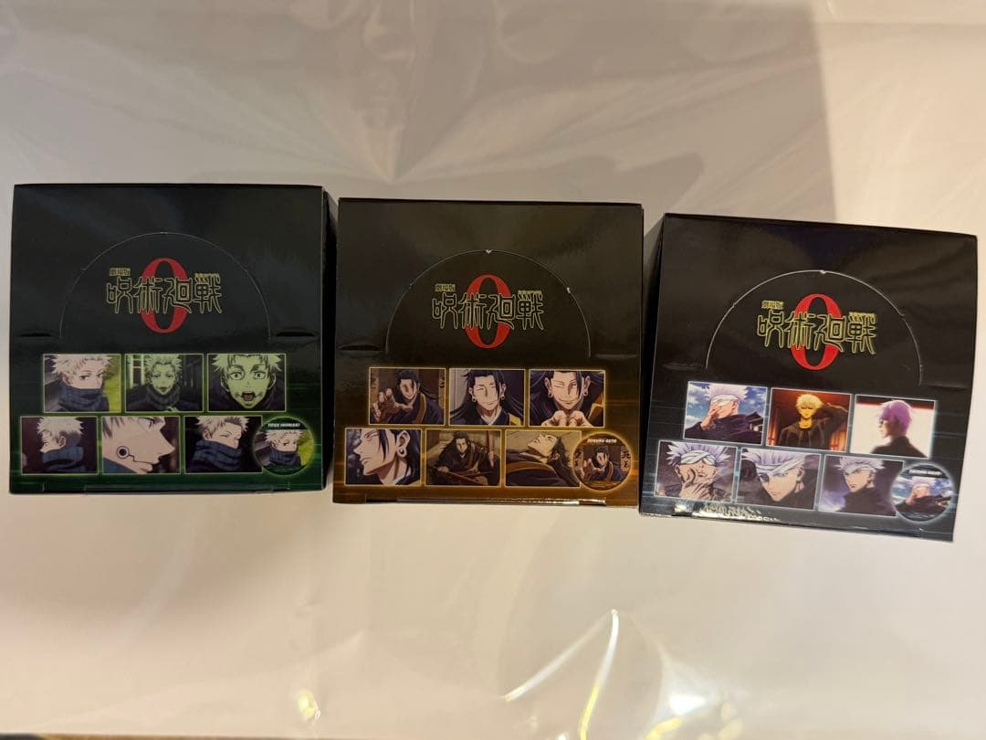 狗巻棘 夏油傑 五条悟 劇場版呪術廻戦0 キャラバッジ