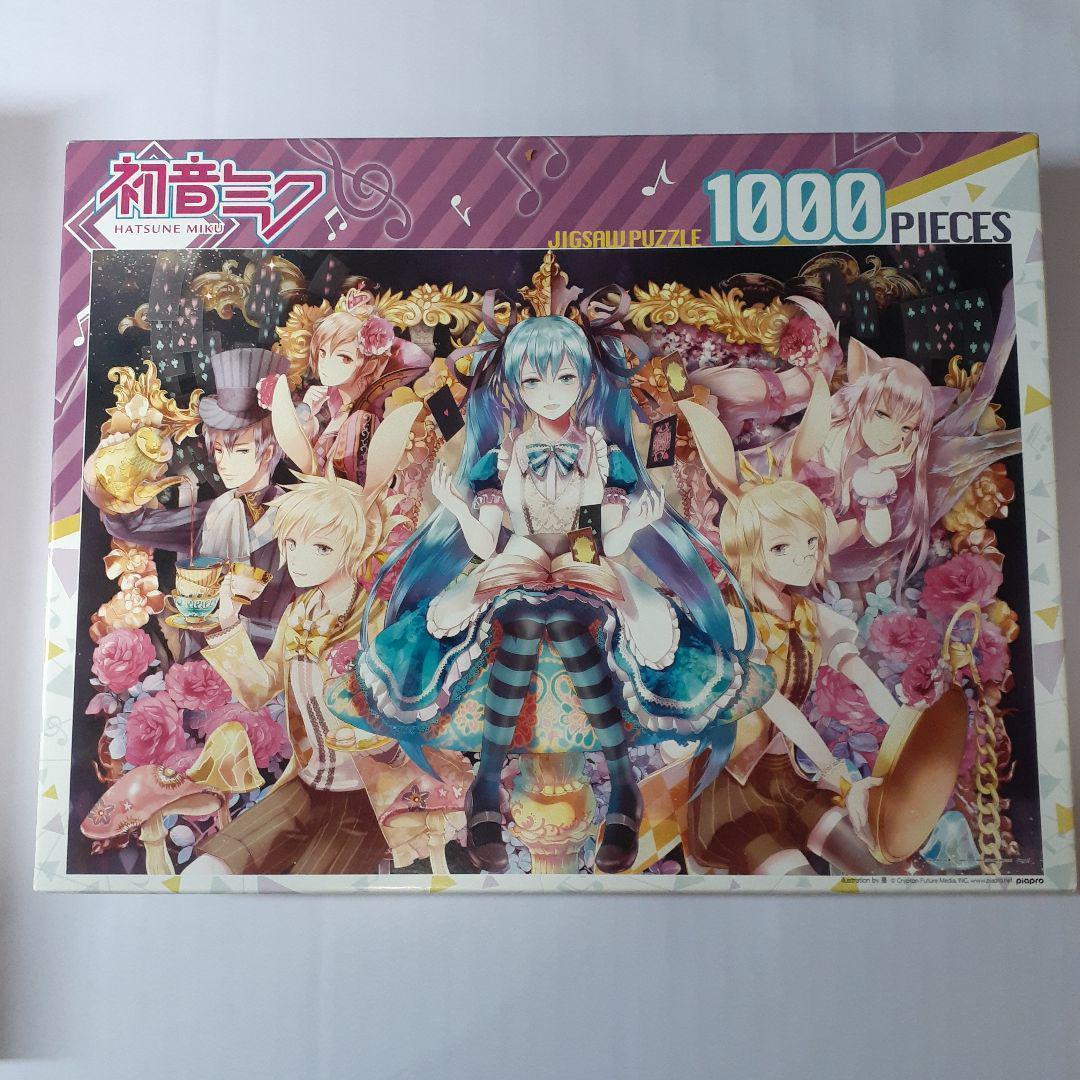 箱なし 組立済み 初音ミク 1000ピース ジグソーパズル - メルカリ