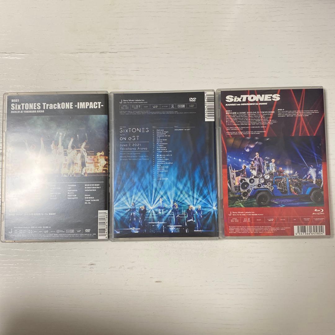 SixTONES ライブDVD,Blu-ray 計3セット - メルカリ
