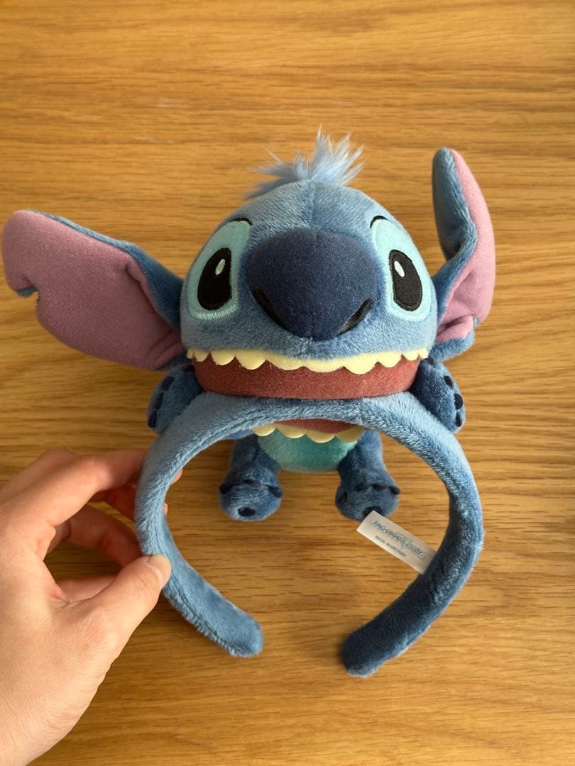 スティッチ ぬいぐるみカチューシャ - メルカリ
