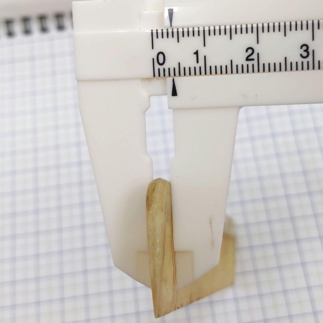 E10 水牛の角 手引 角仕上げ くし ヘアカットコーム 理容道具 希少