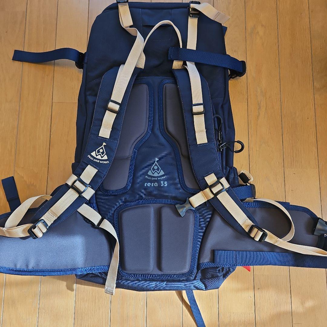 PLUS ONE WORKS RERA 35 NAVY バックパック ネイビー - メルカリ